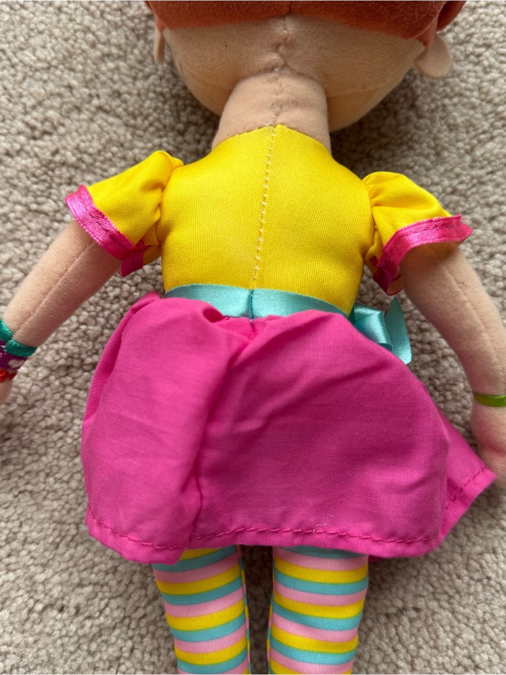 Disney Store Fancy Nancy Plush Doll 14" Disney Junior Stuffed Toy Embroidered - Picture 5 of 12